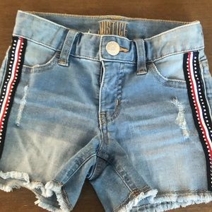 Justice jean shorts
